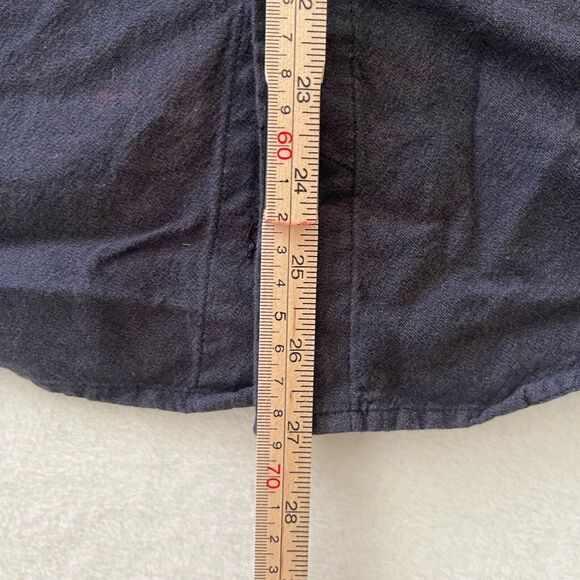 Rock & Republic Shirt Mens XL Black Zip Pocket Long Sleeves Button Up PleaseRead - Picture 4 of 11